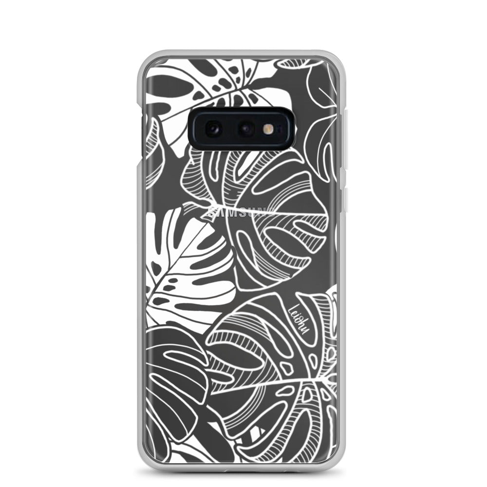 Monstera Dream - Clear Case for Samsung® - LEIOHU DESIGNS