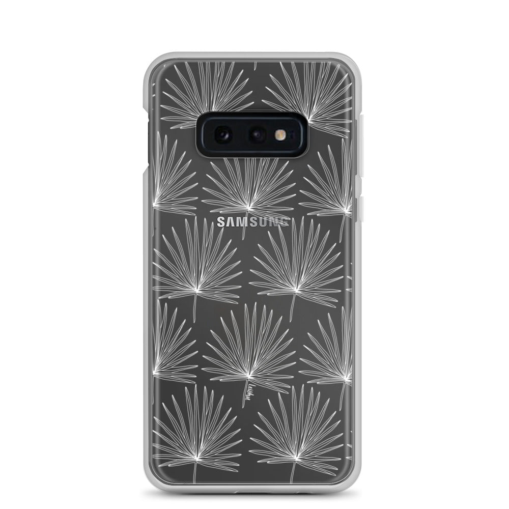 Fan Palm - Clear Case for Samsung®