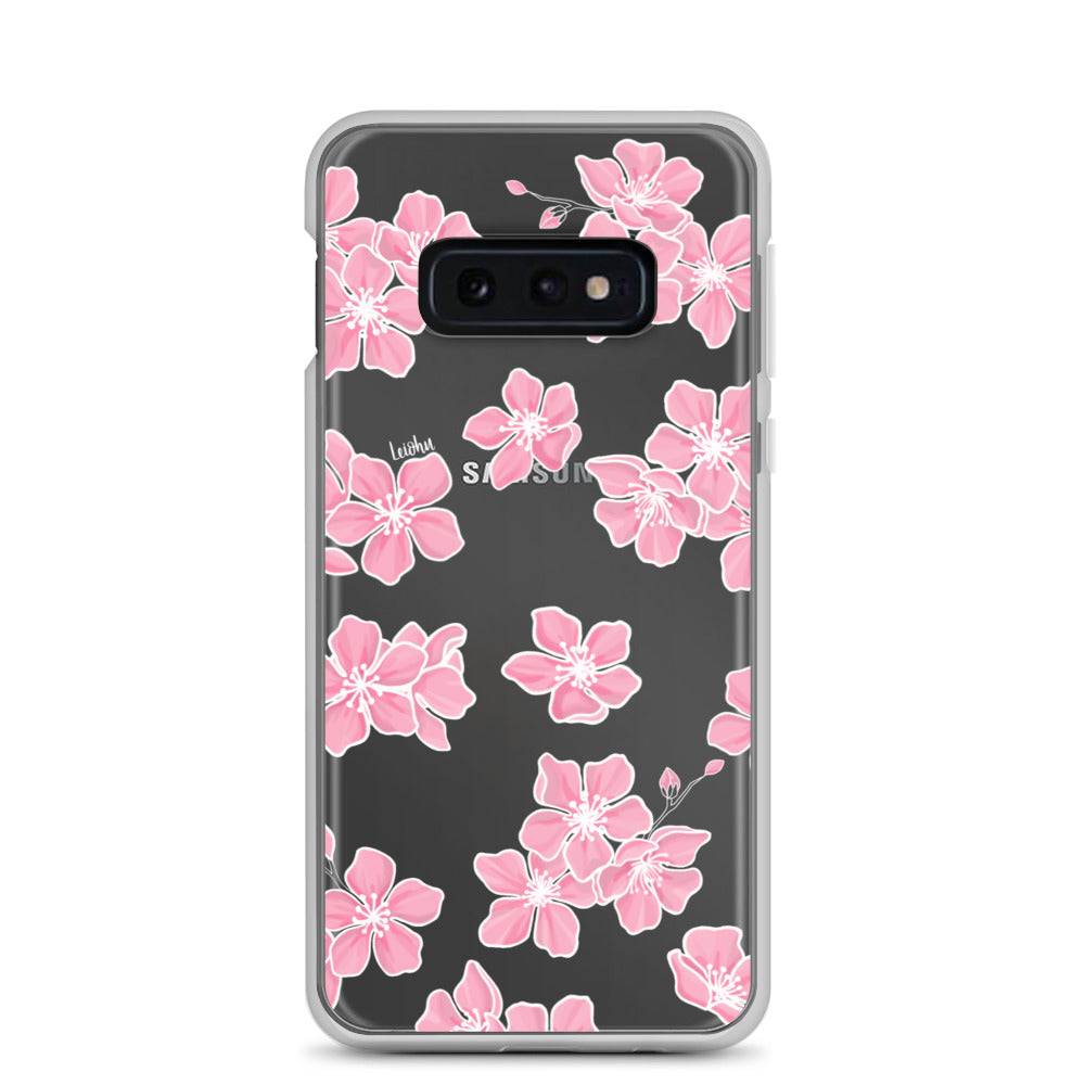 Cherry Blossom - Clear Case for Samsung® - LEIOHU DESIGNS