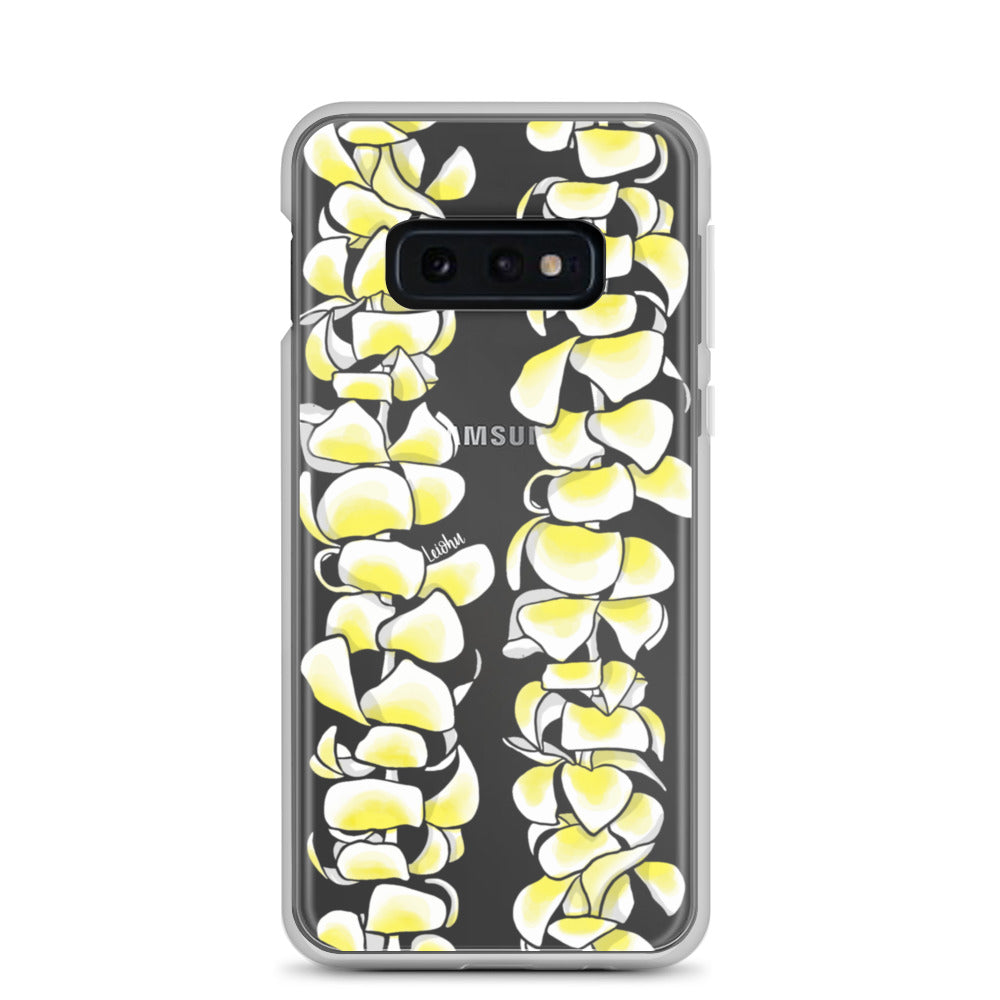 Plumeria - Clear Case for Samsung®