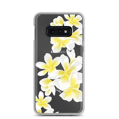 Plumeria - Clear Case for Samsung®