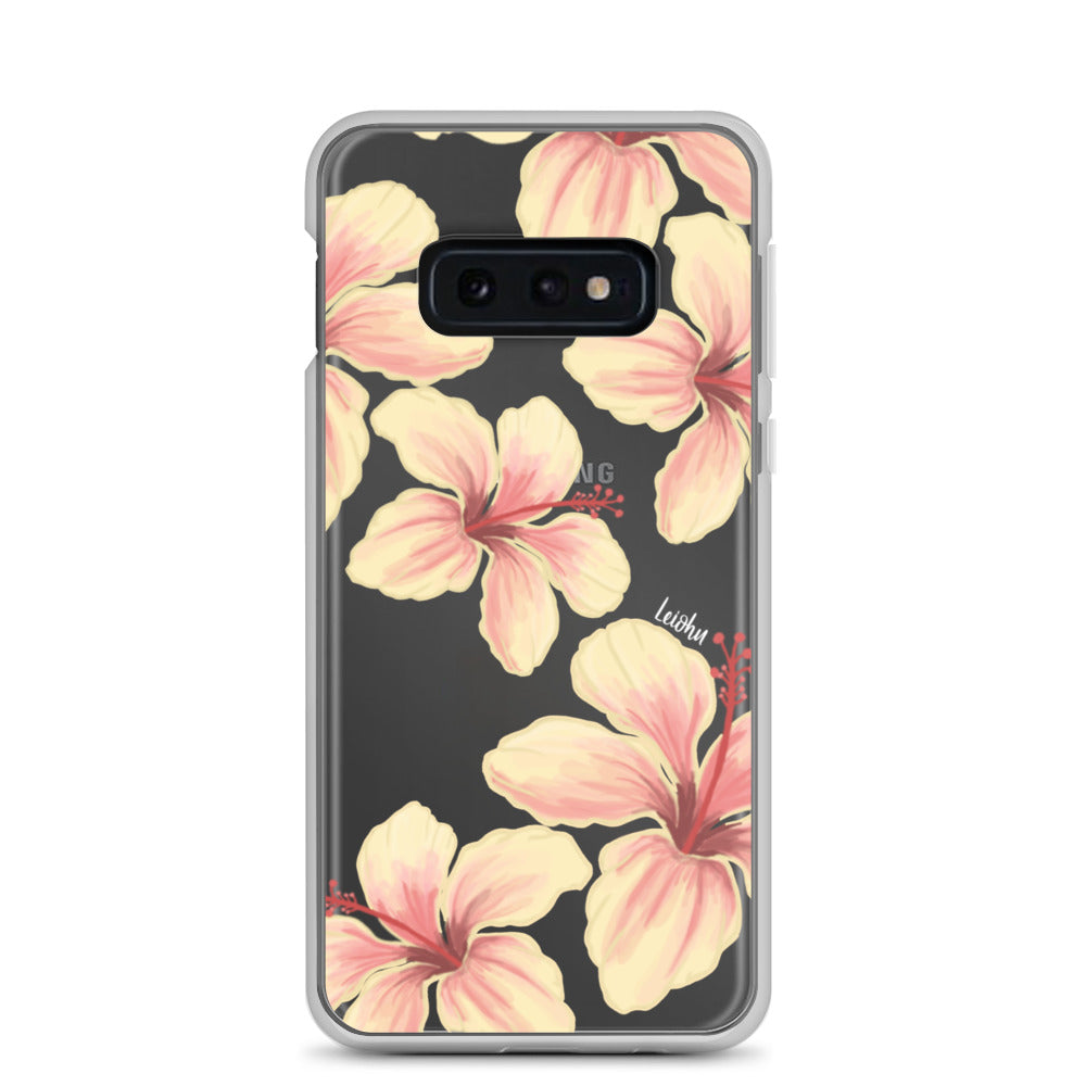 Hibiscus - Clear Case for Samsung® - LEIOHU DESIGNS