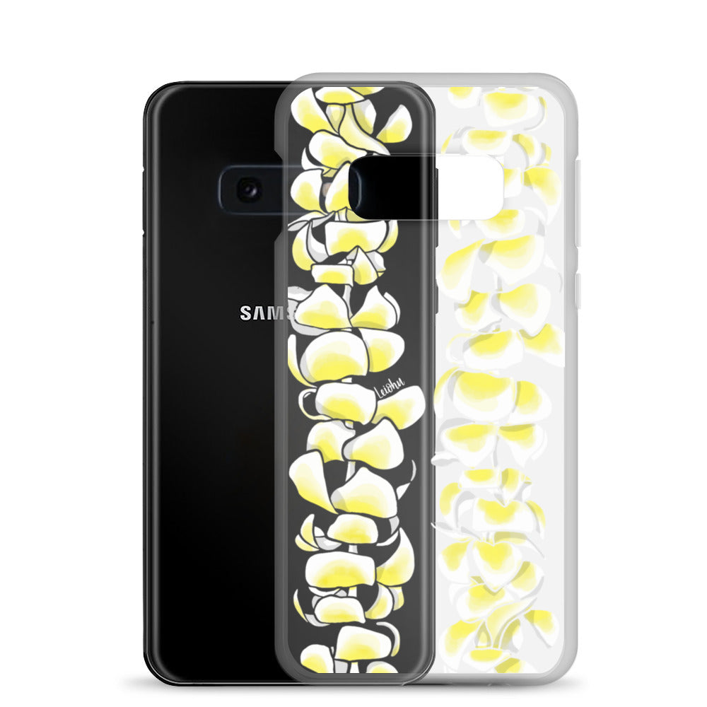 Plumeria - Clear Case for Samsung®