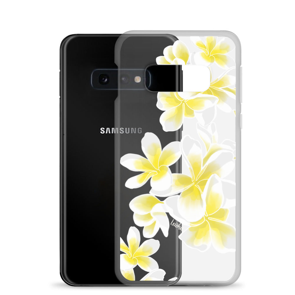 Plumeria - Clear Case for Samsung®