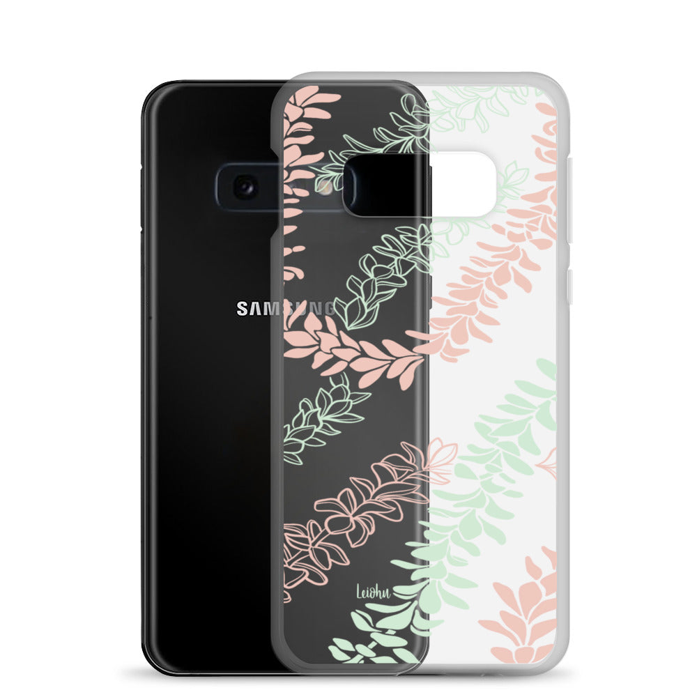 Groovy Pua Melia - Clear Case for Samsung® - LEIOHU DESIGNS