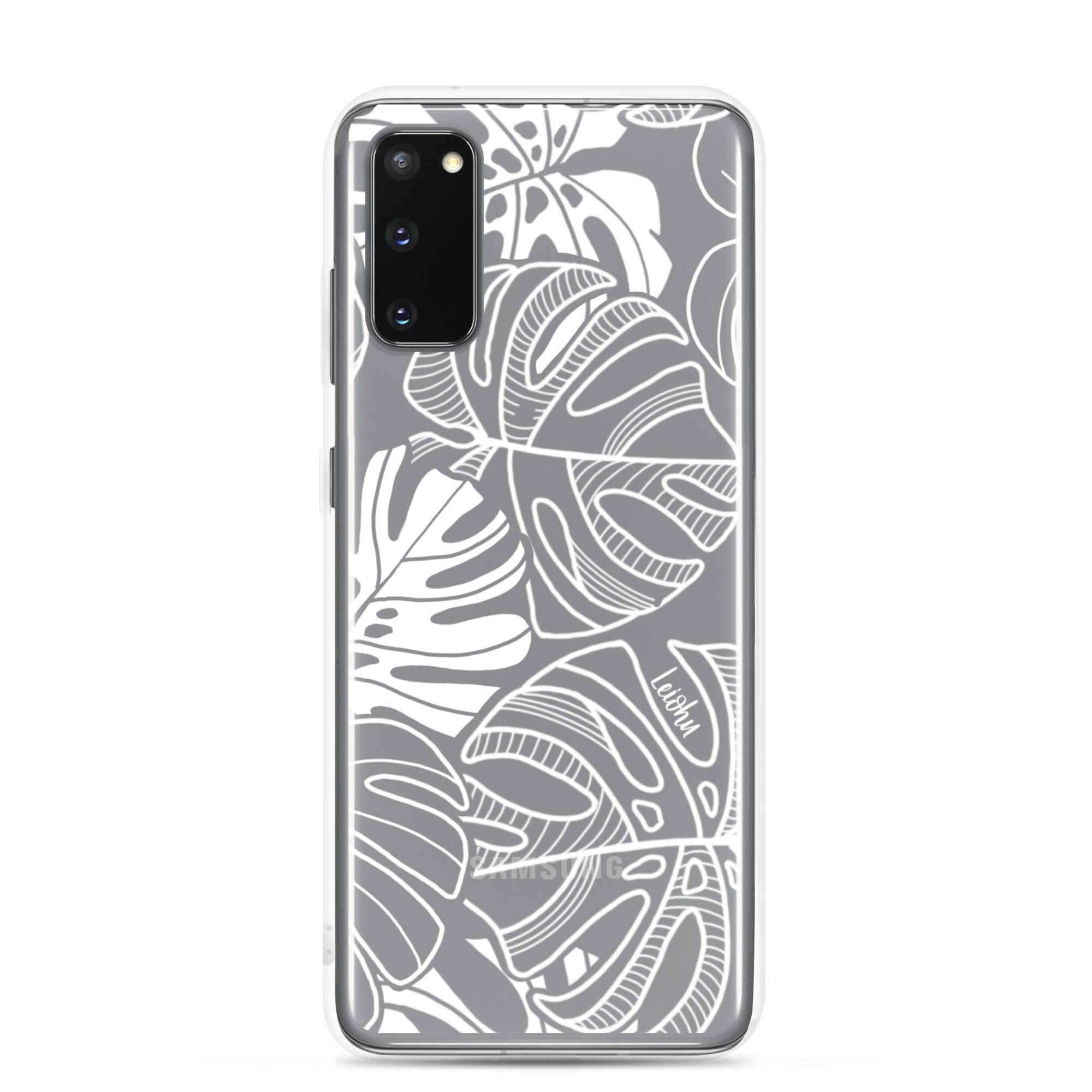 Monstera Dream - Clear Case for Samsung® - LEIOHU DESIGNS