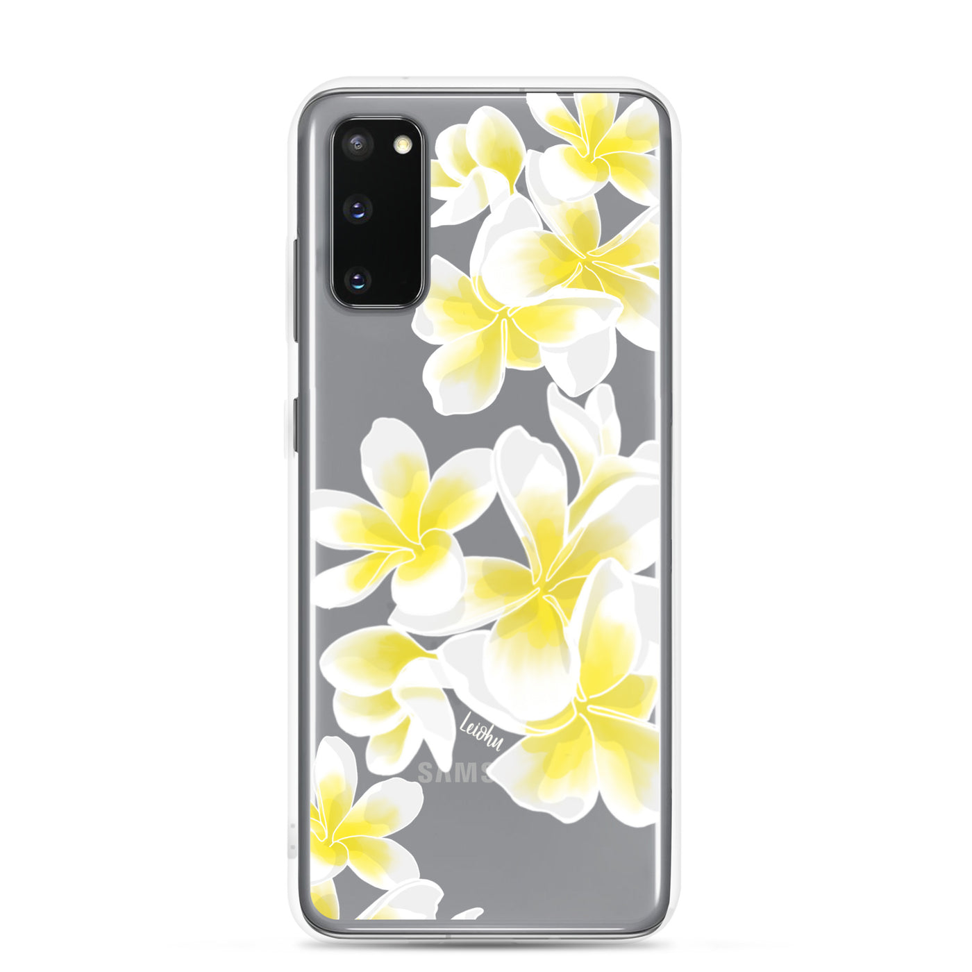 Plumeria - Clear Case for Samsung®