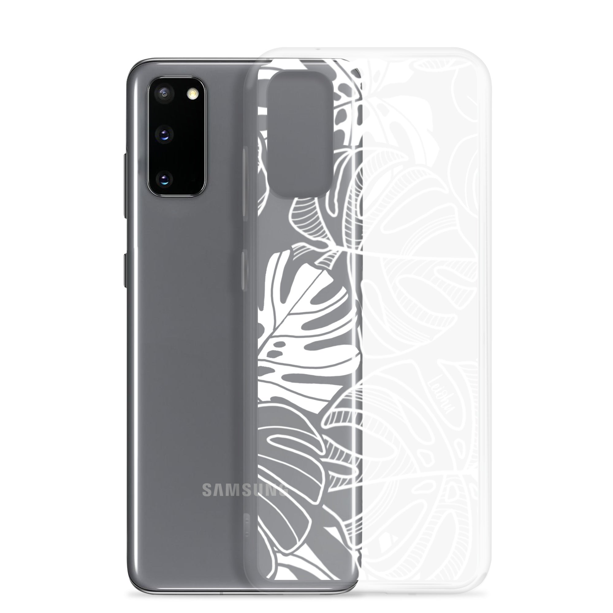 Monstera Dream - Clear Case for Samsung® - LEIOHU DESIGNS