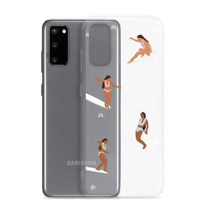 He'e Nalu - Clear Case for Samsung®