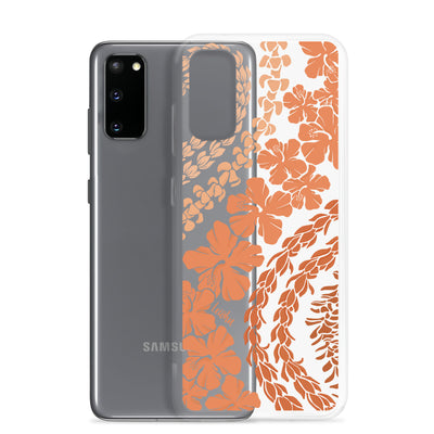 Groovy Lei - Warm - Clear Case for Samsung®