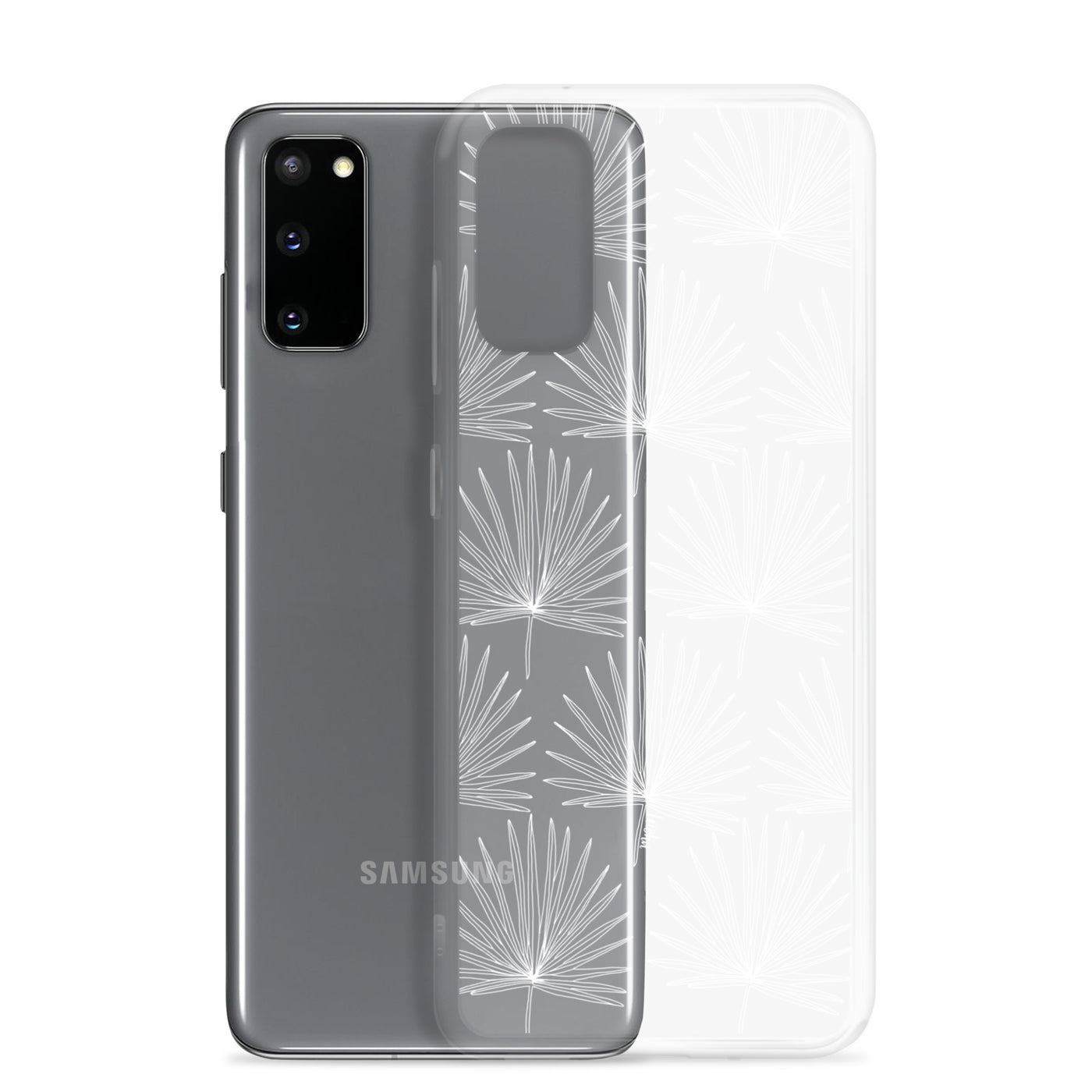 Fan Palm - Clear Case for Samsung®