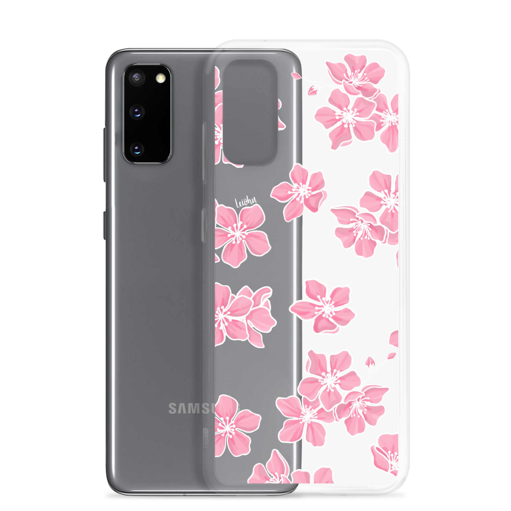 Cherry Blossom - Clear Case for Samsung® - LEIOHU DESIGNS