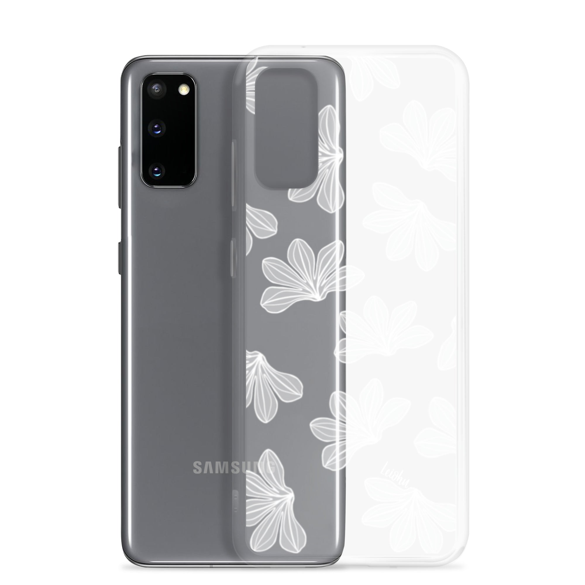 Naupaka - Clear Case for Samsung® - LEIOHU DESIGNS