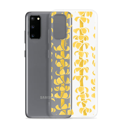 Puakenikeni Lei - Clear Case for Samsung®