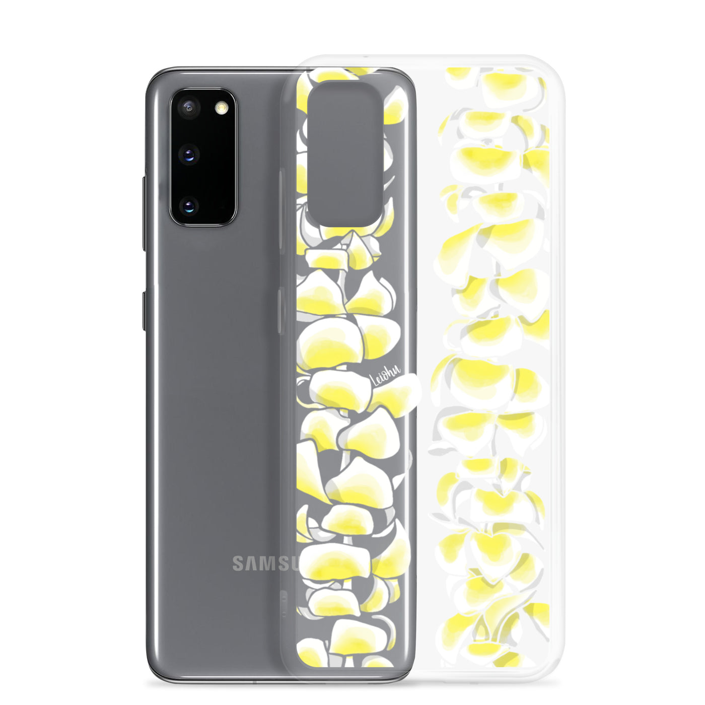 Plumeria - Clear Case for Samsung®