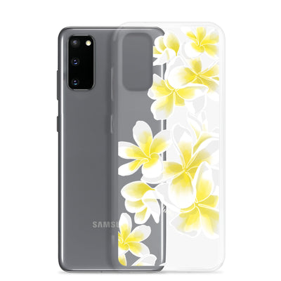 Plumeria - Clear Case for Samsung®