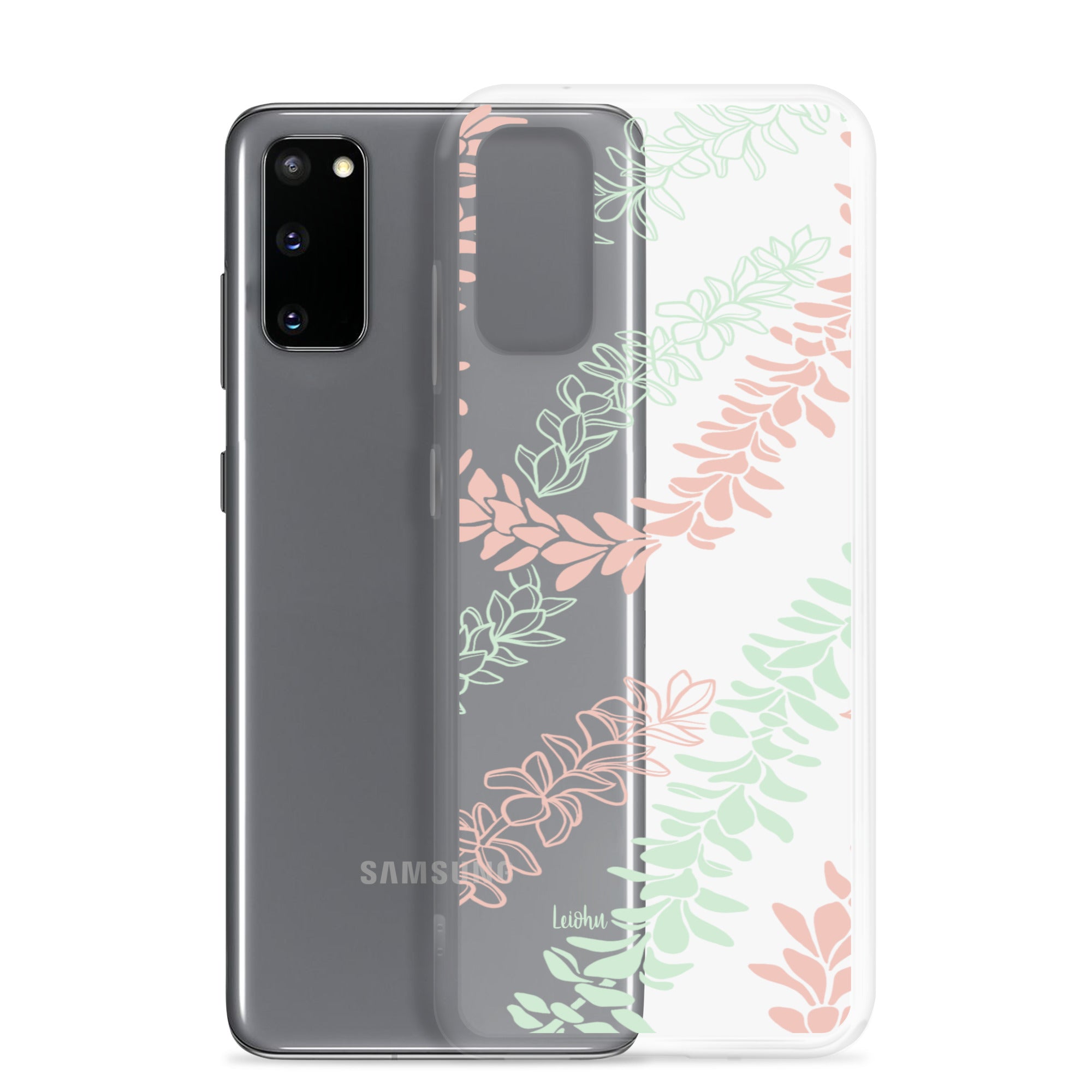 Groovy Pua Melia - Clear Case for Samsung® - LEIOHU DESIGNS