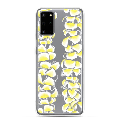 Plumeria - Clear Case for Samsung®