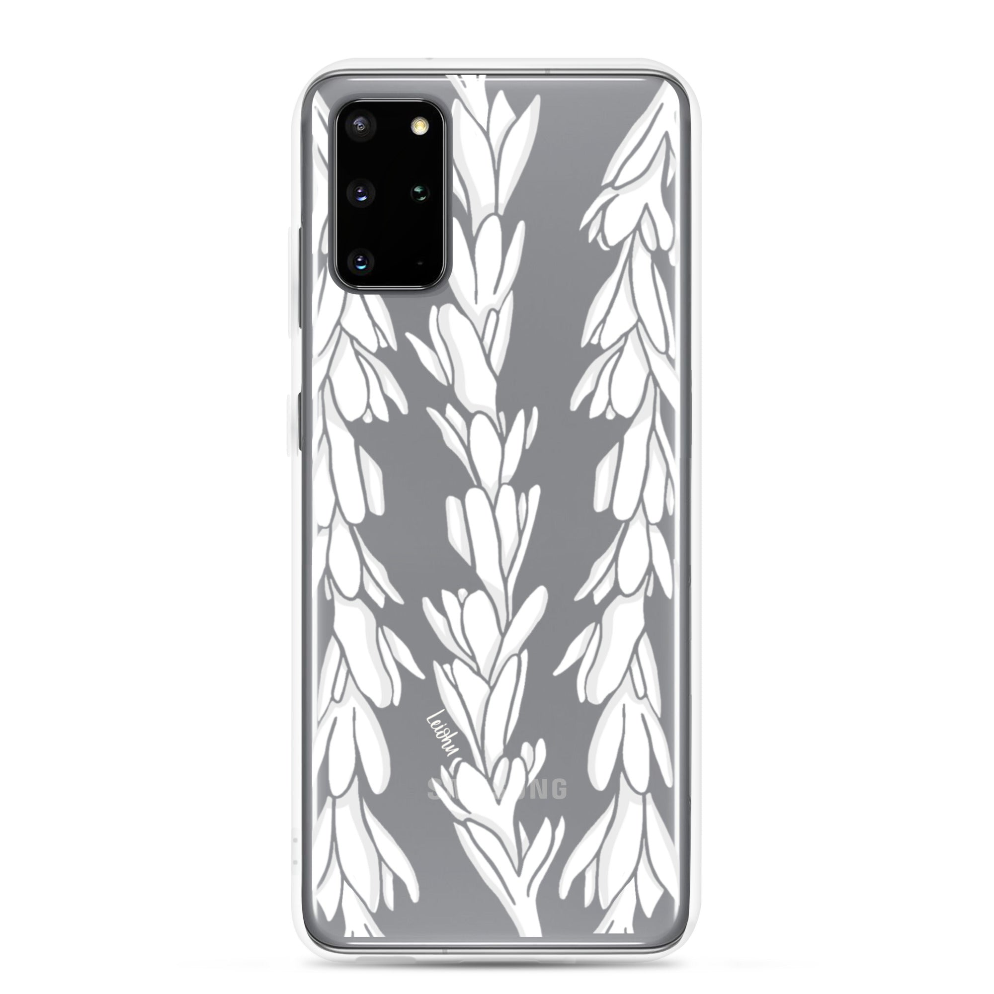 Tuberose Lei - Clear Case for Samsung® - LEIOHU DESIGNS