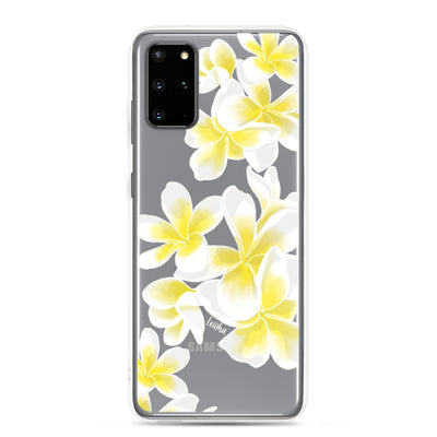 Plumeria - Clear Case for Samsung®