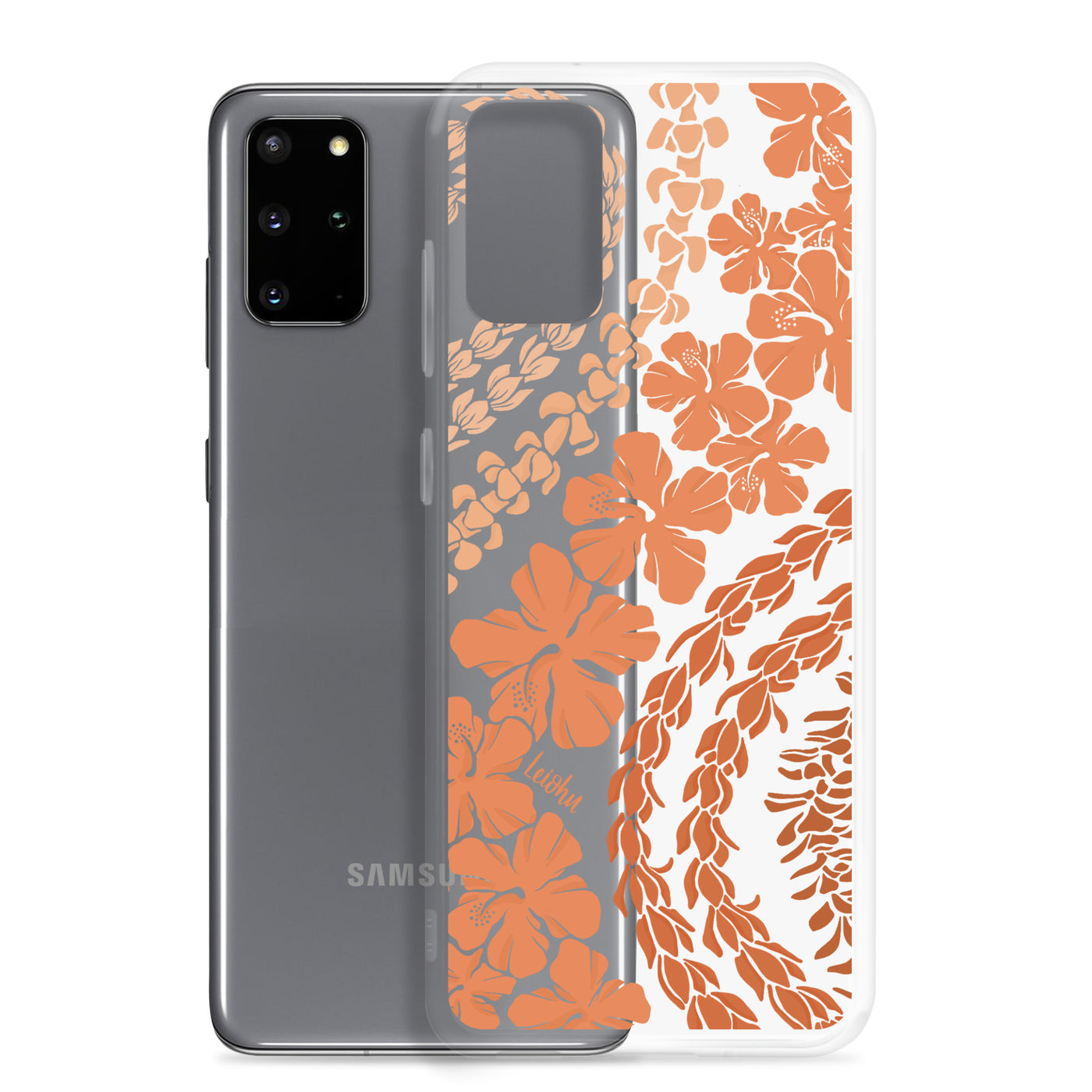 Groovy Lei - Warm - Clear Case for Samsung®