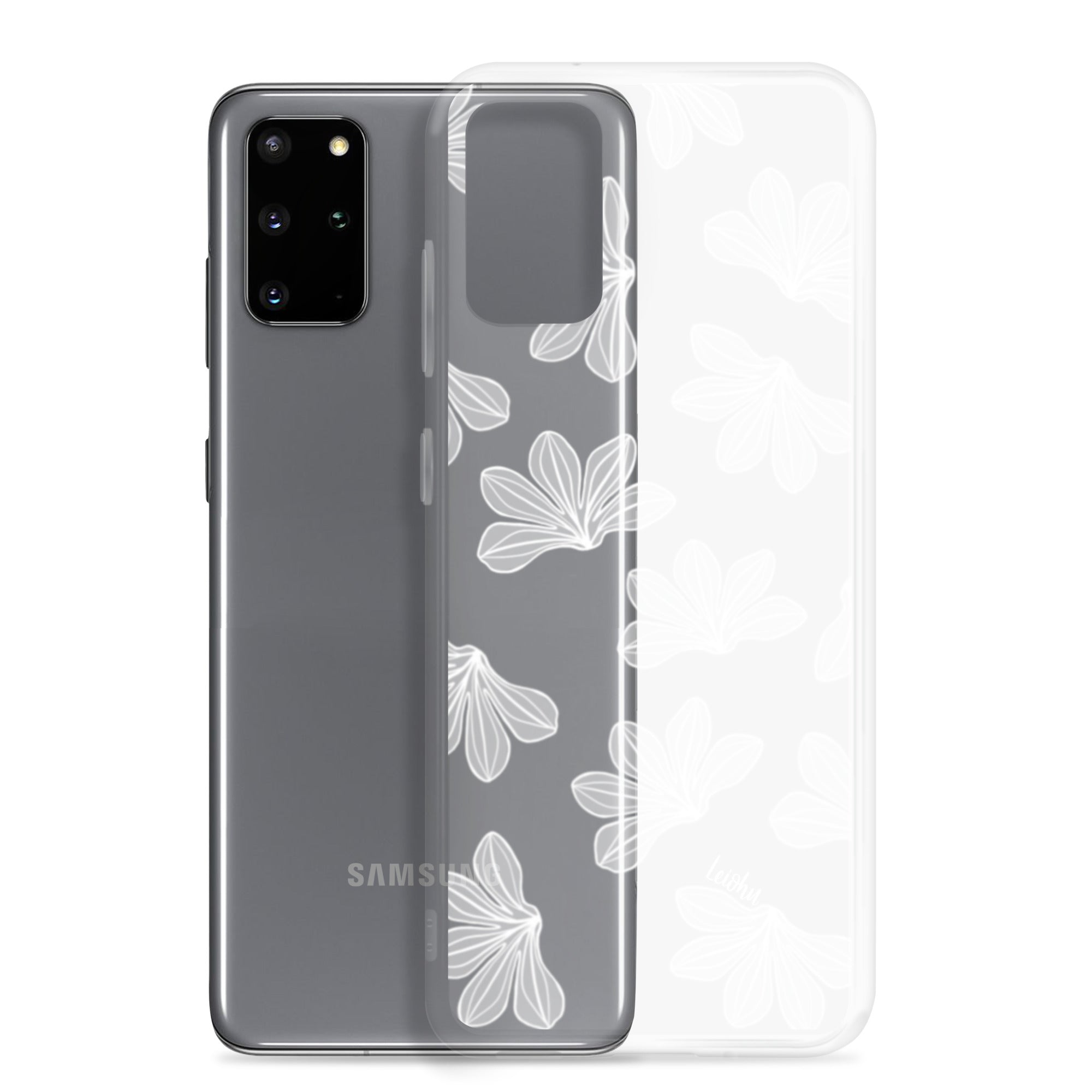 Naupaka - Clear Case for Samsung® - LEIOHU DESIGNS