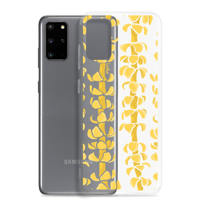 Puakenikeni Lei - Clear Case for Samsung®