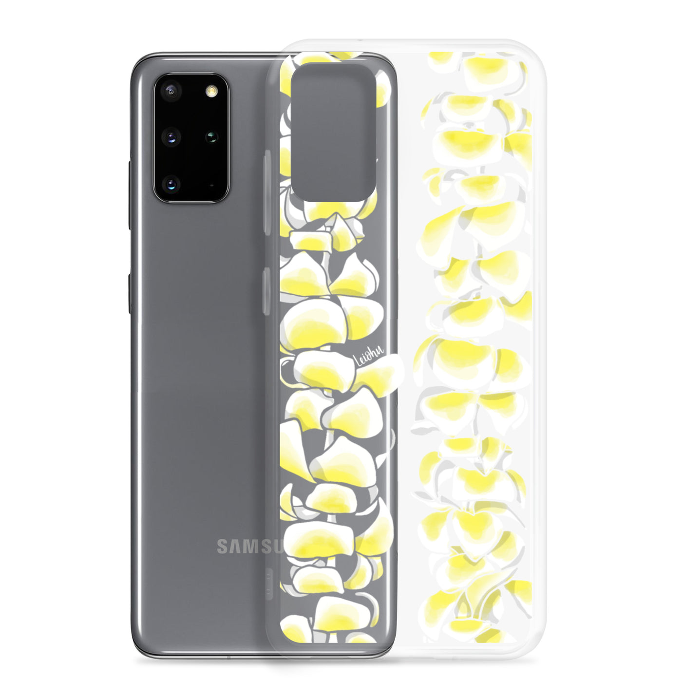 Plumeria - Clear Case for Samsung®