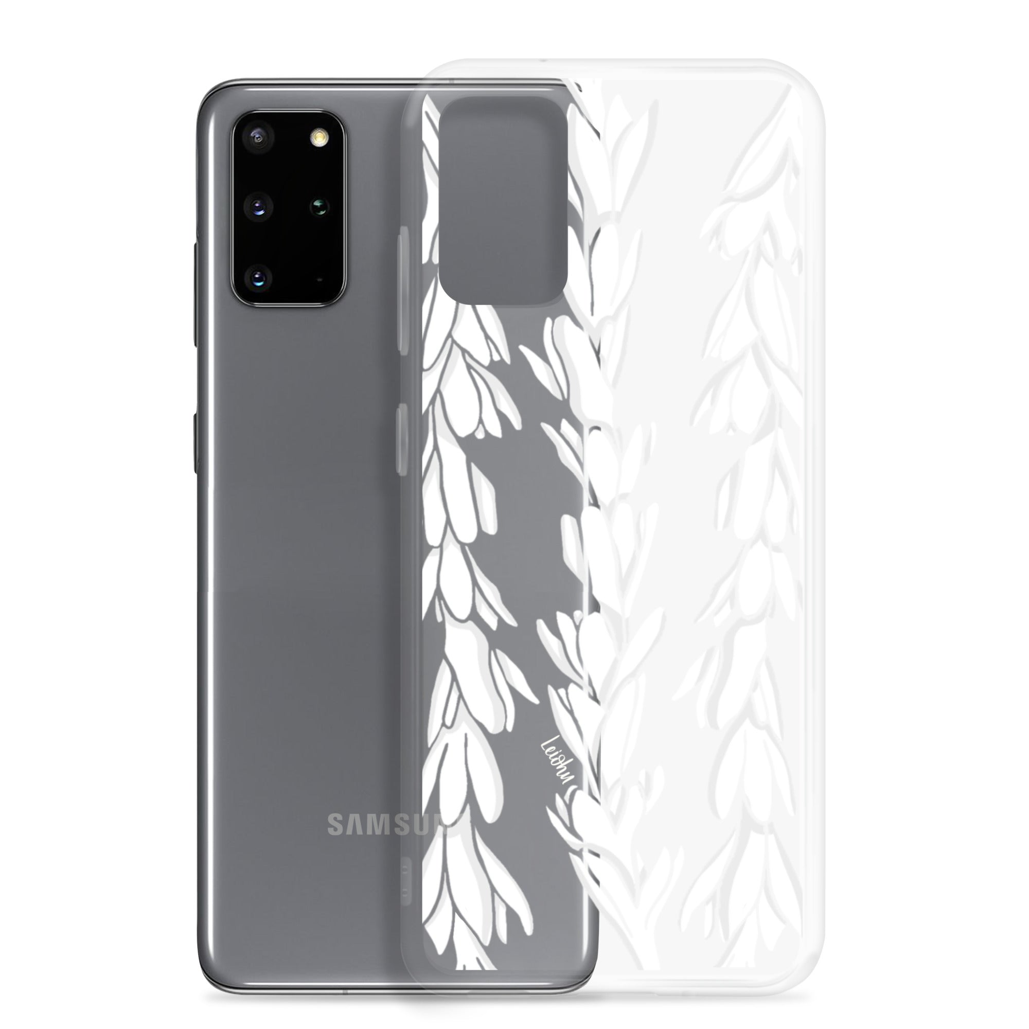 Tuberose Lei - Clear Case for Samsung® - LEIOHU DESIGNS