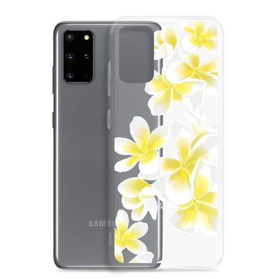 Plumeria - Clear Case for Samsung®