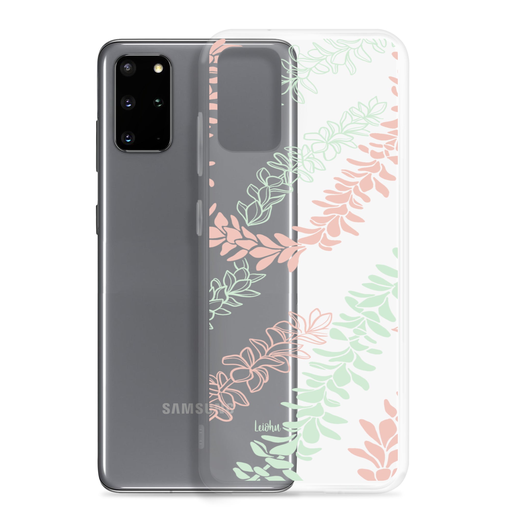 Groovy Pua Melia - Clear Case for Samsung® - LEIOHU DESIGNS