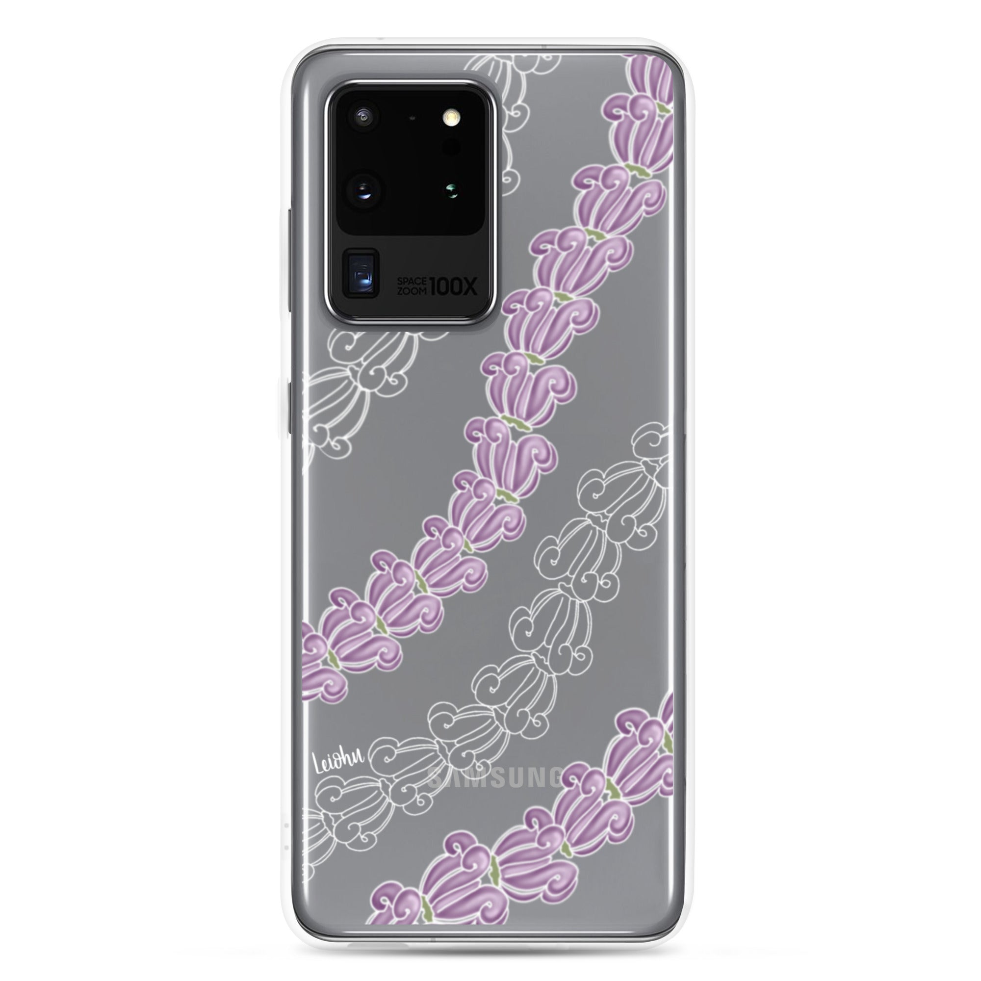 Crown lei - Clear Case for Samsung® - LEIOHU DESIGNS