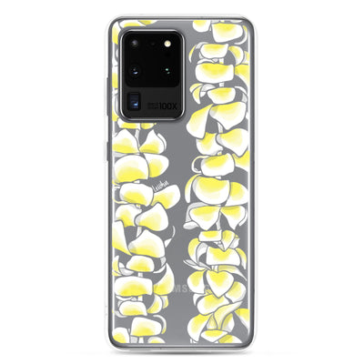 Plumeria - Clear Case for Samsung®