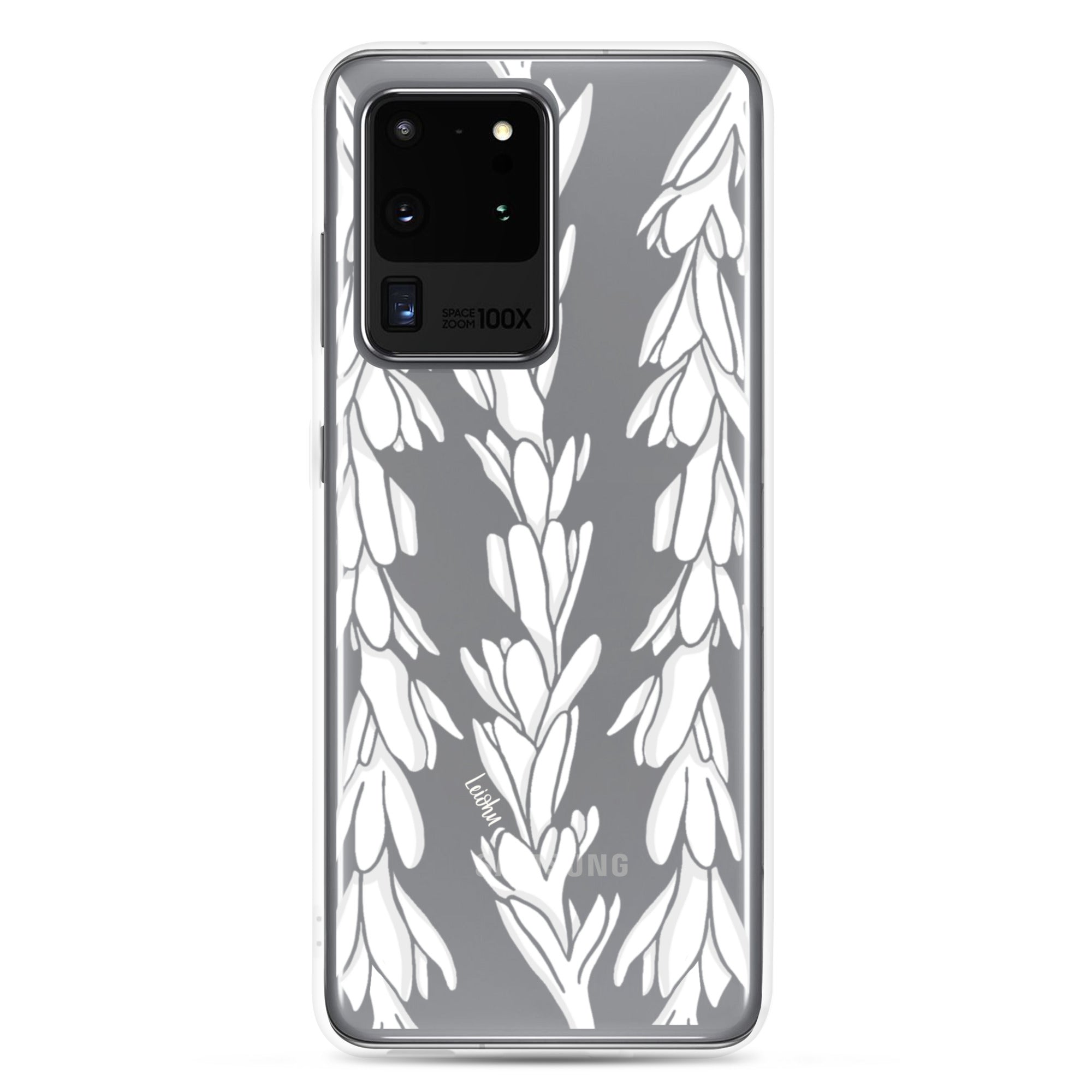 Tuberose Lei - Clear Case for Samsung® - LEIOHU DESIGNS