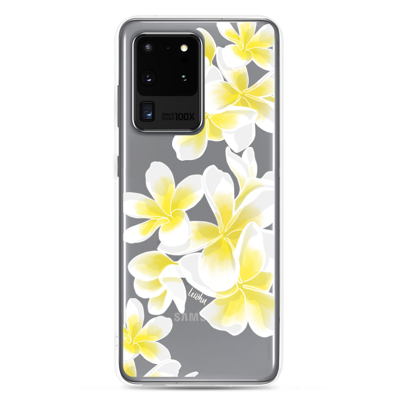 Plumeria - Clear Case for Samsung®