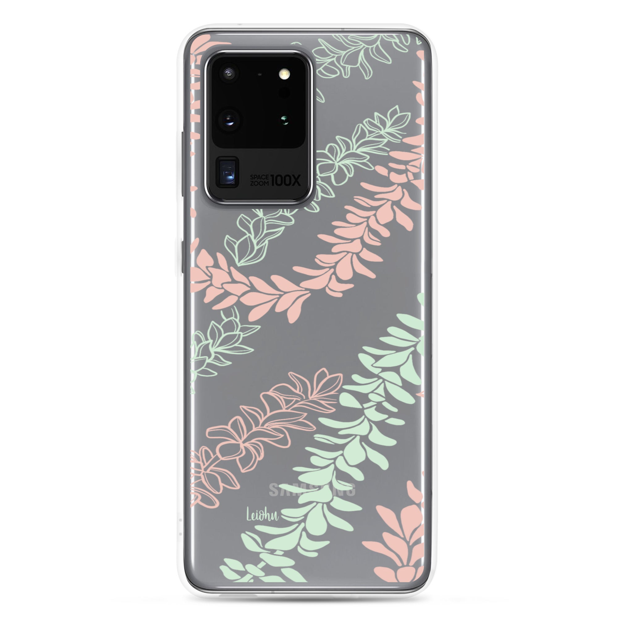 Groovy Pua Melia - Clear Case for Samsung® - LEIOHU DESIGNS