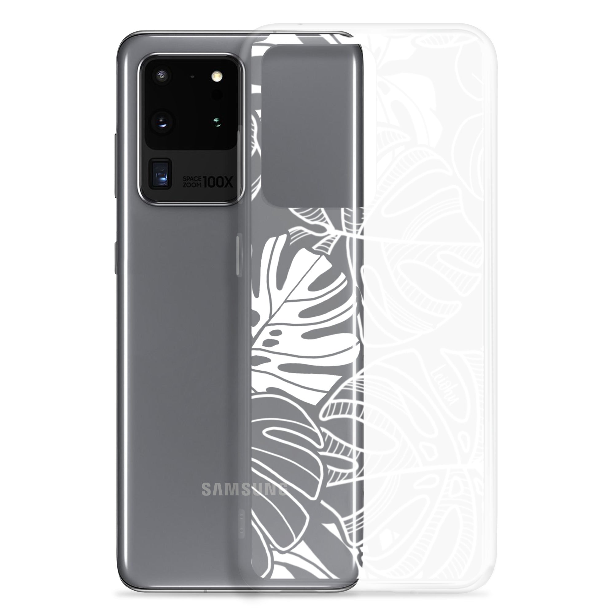 Monstera Dream - Clear Case for Samsung® - LEIOHU DESIGNS