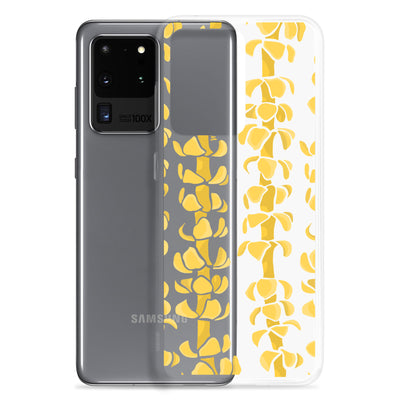 Puakenikeni Lei - Clear Case for Samsung®