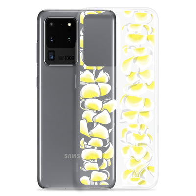 Plumeria - Clear Case for Samsung®