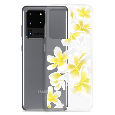 Plumeria - Clear Case for Samsung®