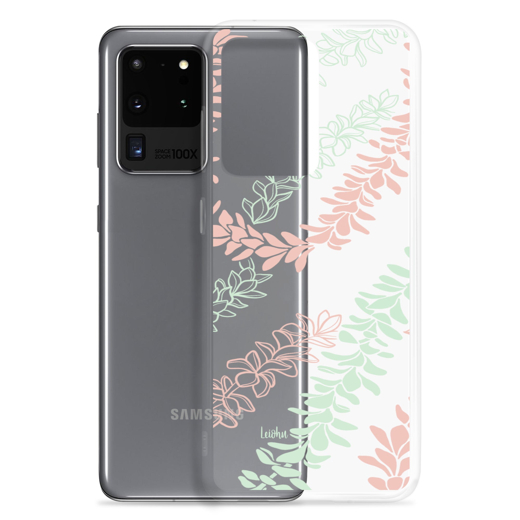 Groovy Pua Melia - Clear Case for Samsung® - LEIOHU DESIGNS