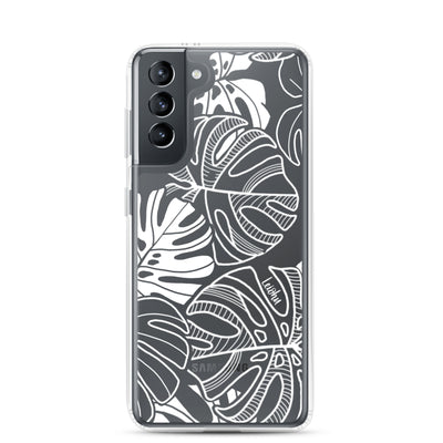 Monstera Dream - Clear Case for Samsung®