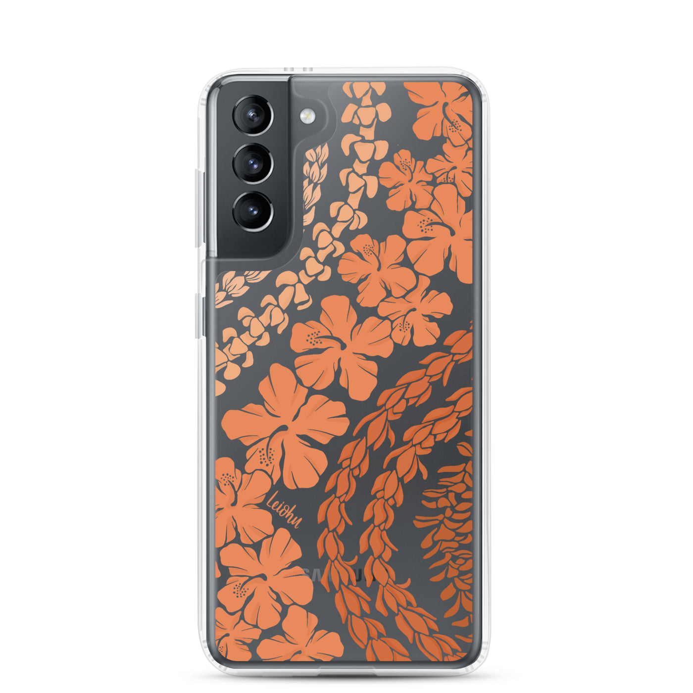 Groovy Lei - Warm - Clear Case for Samsung®