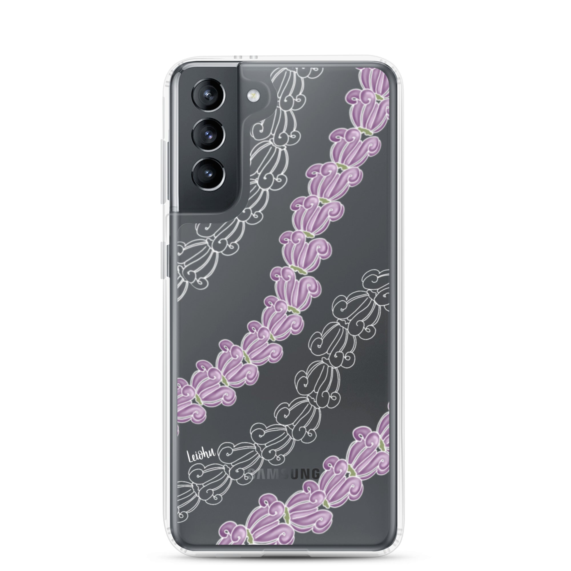 Crown lei - Clear Case for Samsung® - LEIOHU DESIGNS