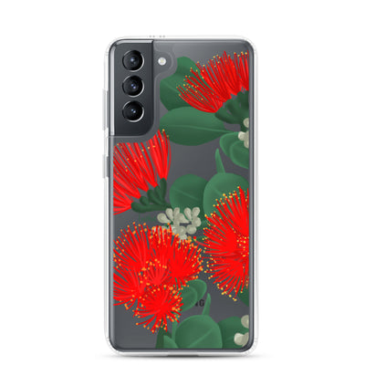 Ōhi'a Lehua - Clear Case for Samsung®