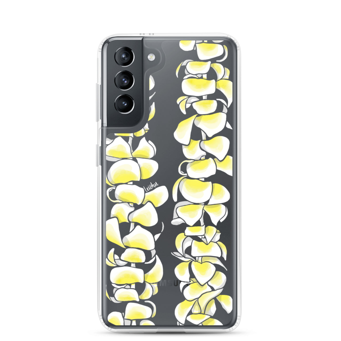 Plumeria - Clear Case for Samsung®