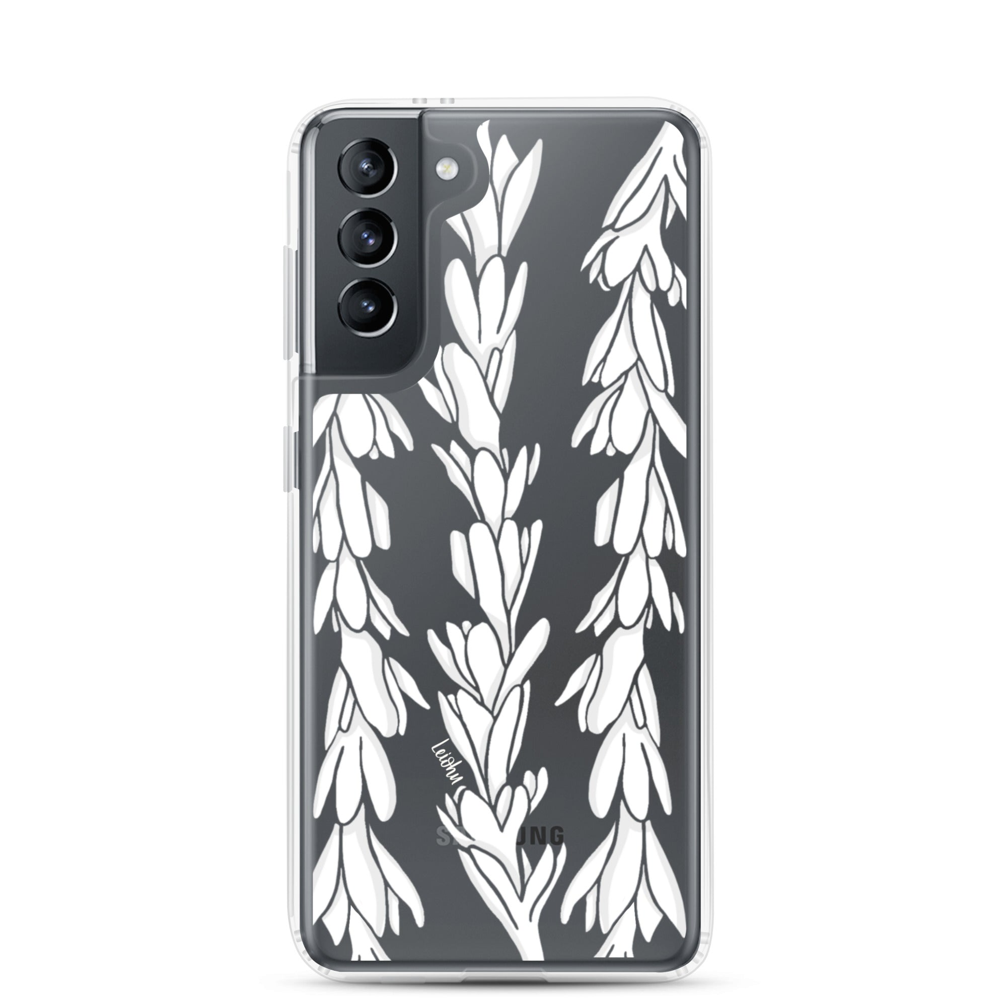 Tuberose Lei - Clear Case for Samsung® - LEIOHU DESIGNS