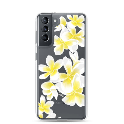 Plumeria - Clear Case for Samsung®