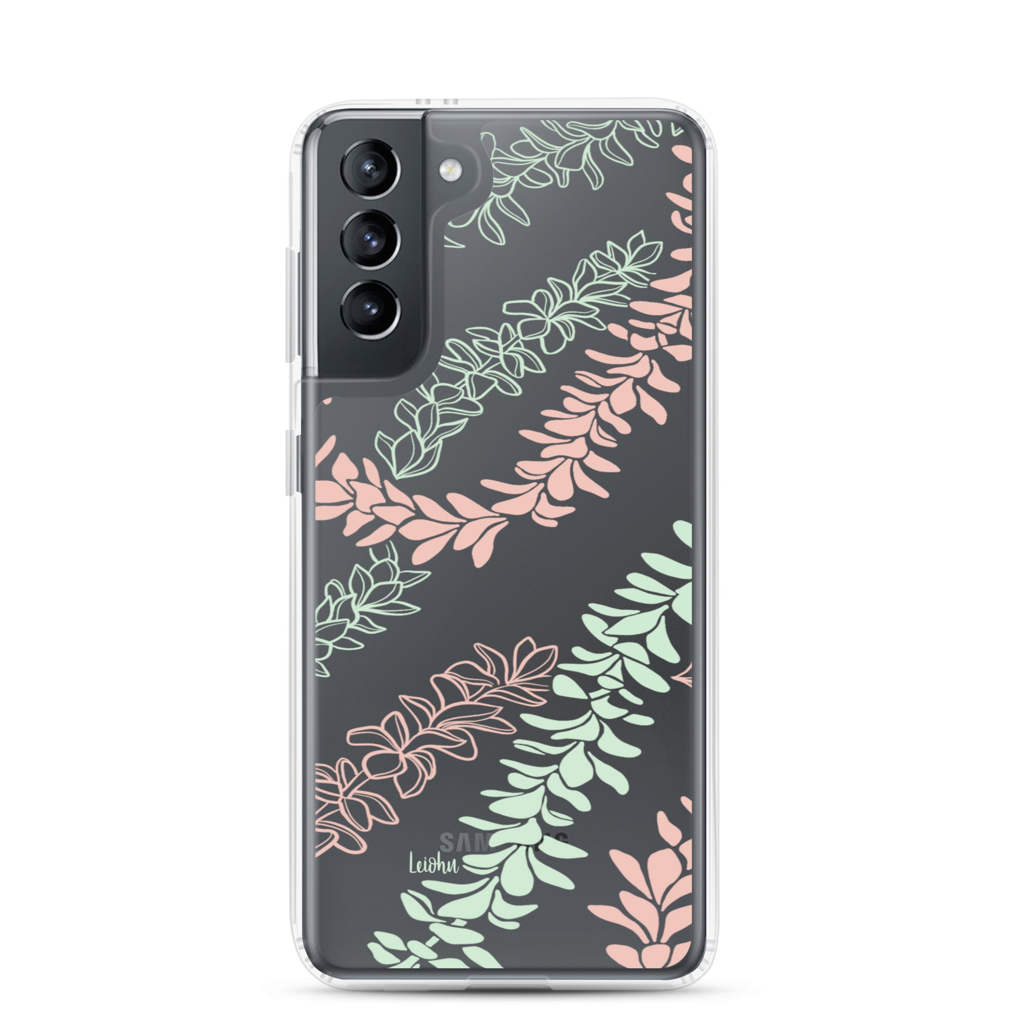 Groovy Pua Melia - Clear Case for Samsung® - LEIOHU DESIGNS