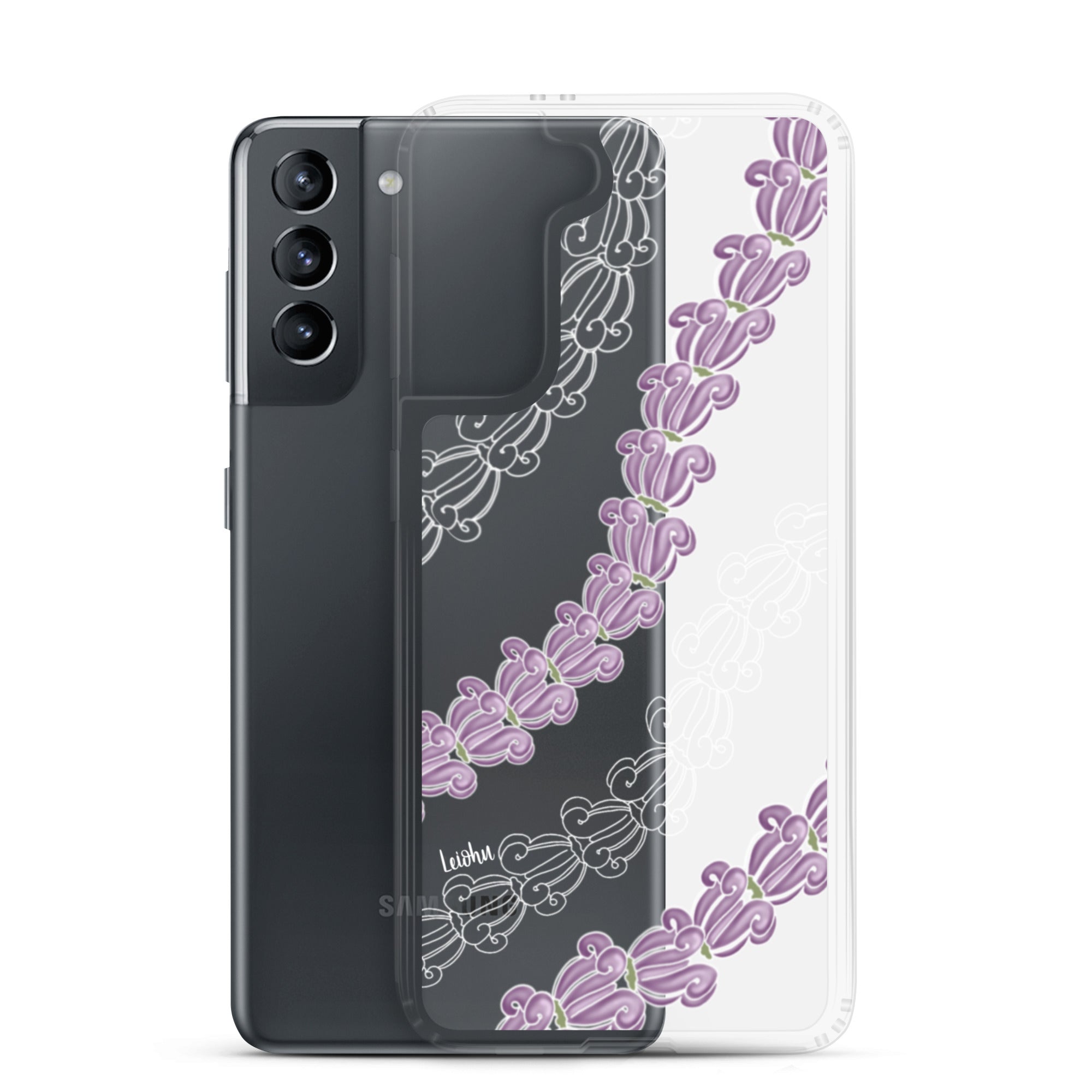 Crown lei - Clear Case for Samsung® - LEIOHU DESIGNS